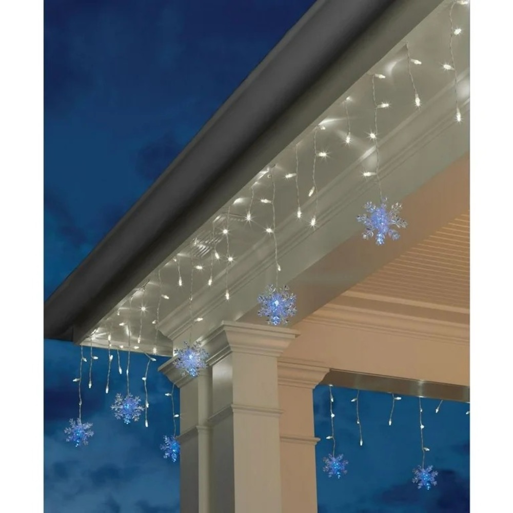 Home Accents Holiday Snowflake Christmas Lights